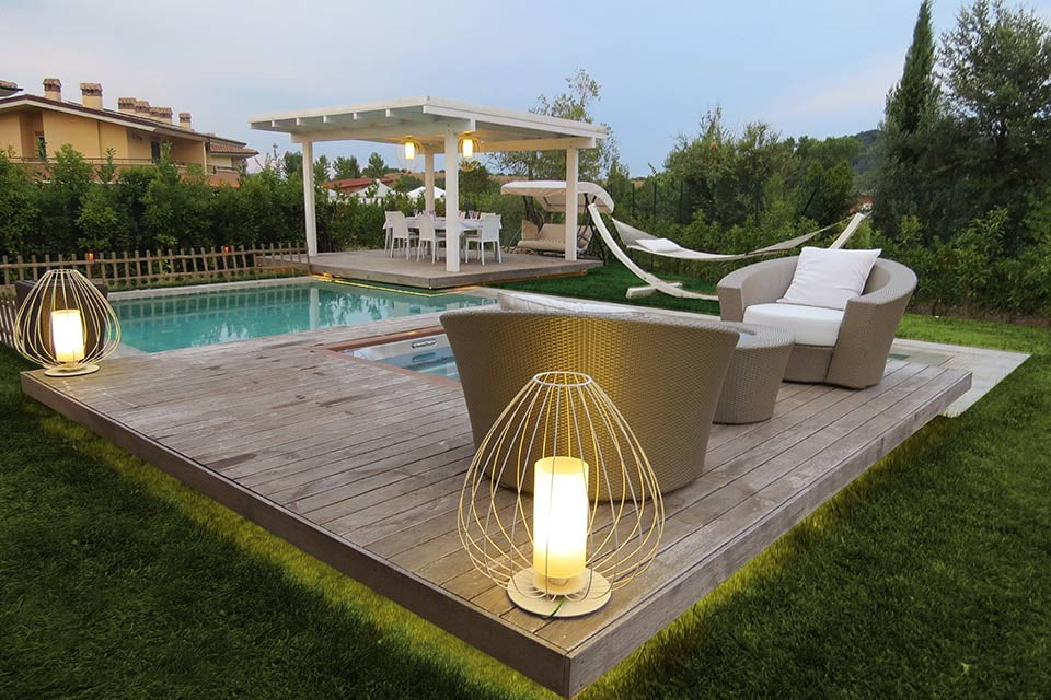 Best materials for outdoor lamps: Cell