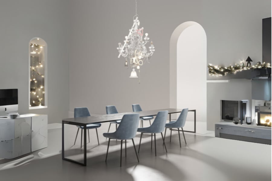 6 consigli per illuminare il tavolo da pranzo: Beautiful Mess by Karman
