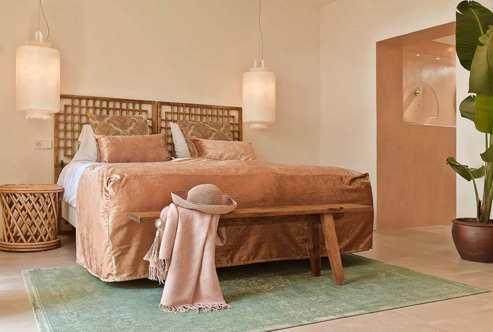 Kimono: the lamp chosen for a luxury project in Ibiza