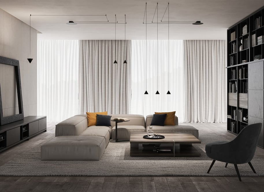 Come arredare con le lampade a soffitto di design
